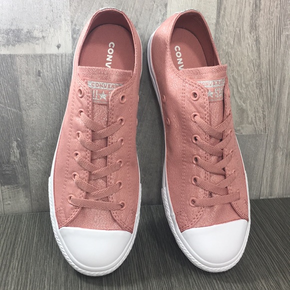 Converse CTAS OX rust pink/white/pure silver - Picture 2 of 8